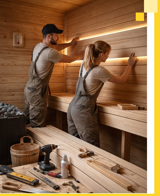 Дизайн саун и бань под ключ с индивидуальным проектом в Шатуре