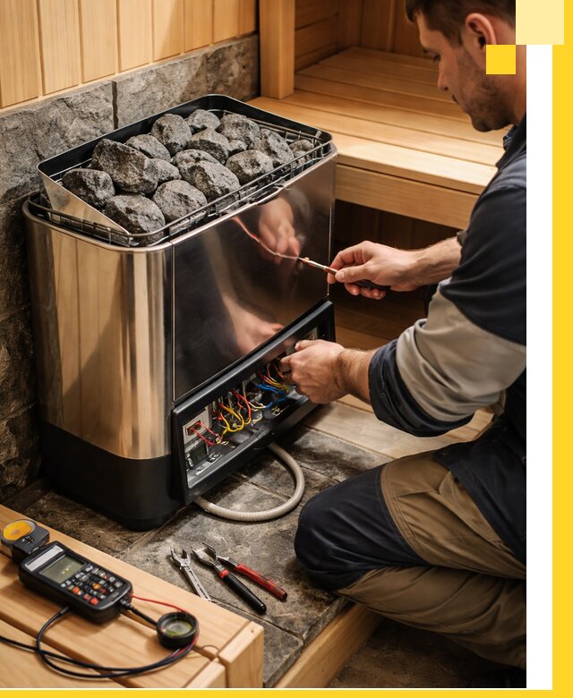 Продажа и установка электрокаменок для саун в Шатуре