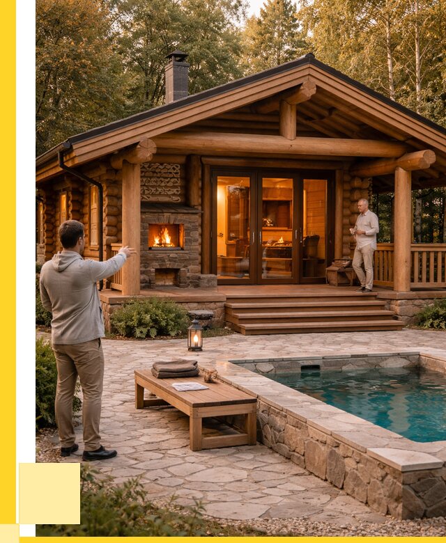 Проекты бань и хамам в Шатуре от 25610 р. | ЭриданШтр