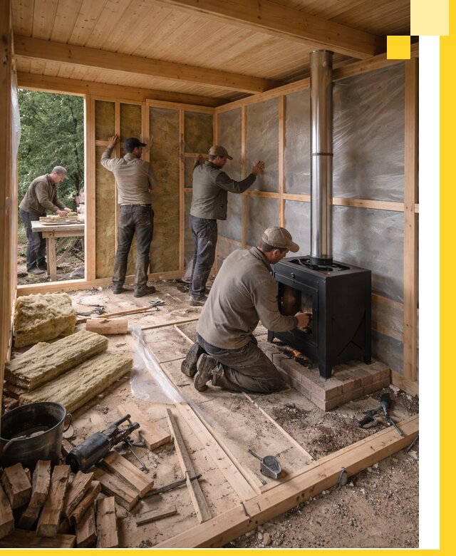 Профессиональный монтаж бань под ключ в Шатуре для дома