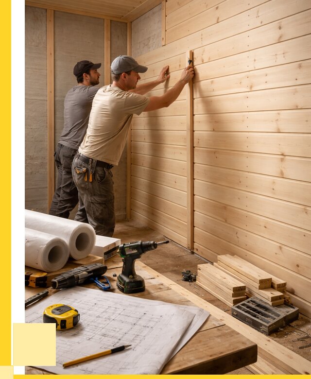 Обшивка бани вагонкой в Шатуре от 1229 р., ЭриданШтр