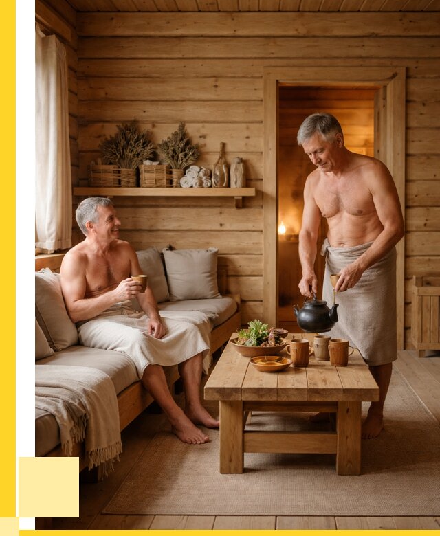 Бани с комнатой отдыха под ключ в Шатуре от 460980 р. | ЭриданШтр