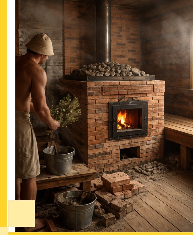 Кирпичные банные печи в Шатуре от 92196 р. | ЭриданШтр
