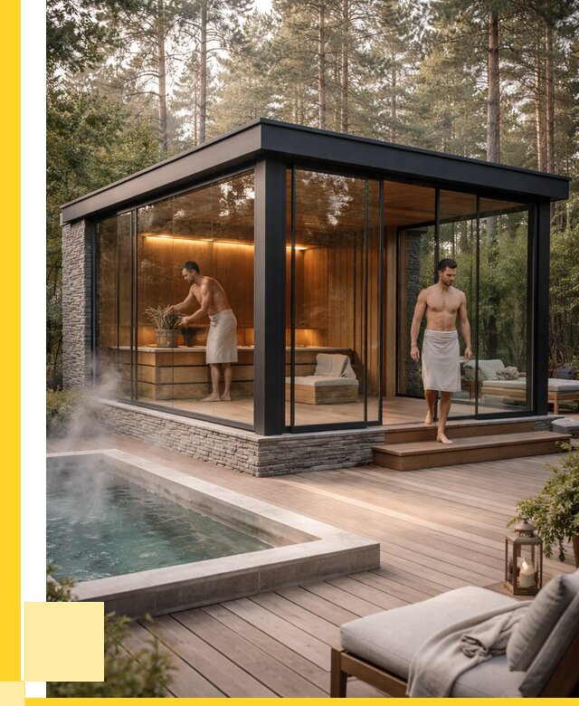 Стеклянные бани и двери в Шатуре от 460980 р. | ЭриданШтр