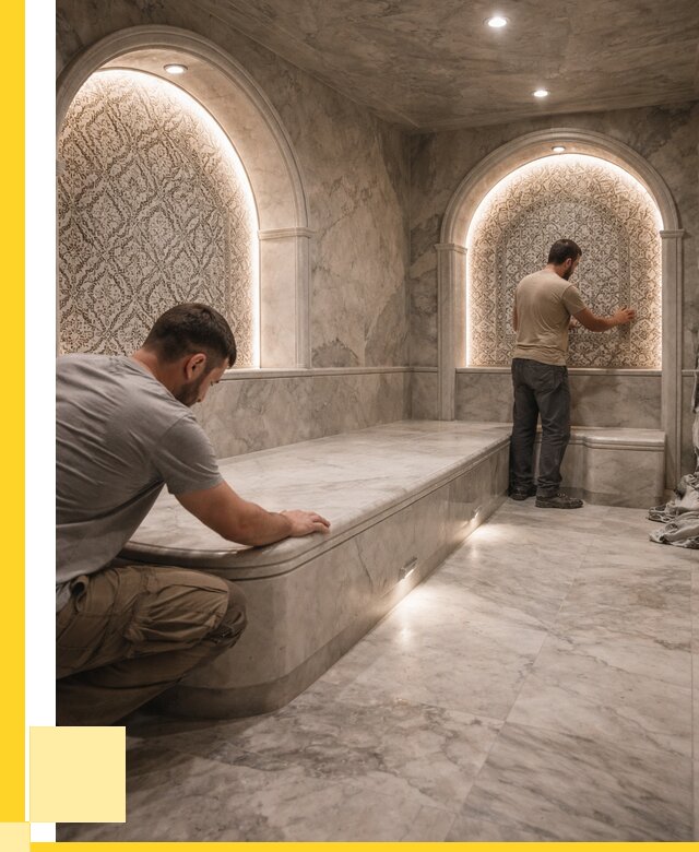 Турецкие бани под ключ в Шатуре от 256100 р. | ЭриданШтр