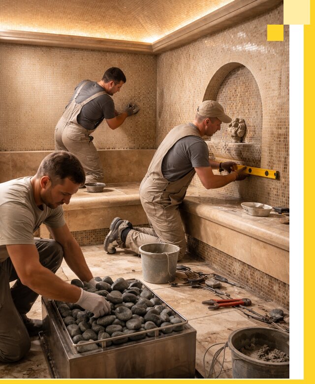 Проектирование и строительство хамама и сауны в Шатуре