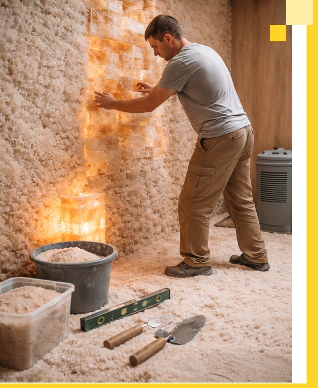 Проектирование и монтаж соляных комнат в Шатуре под ключ