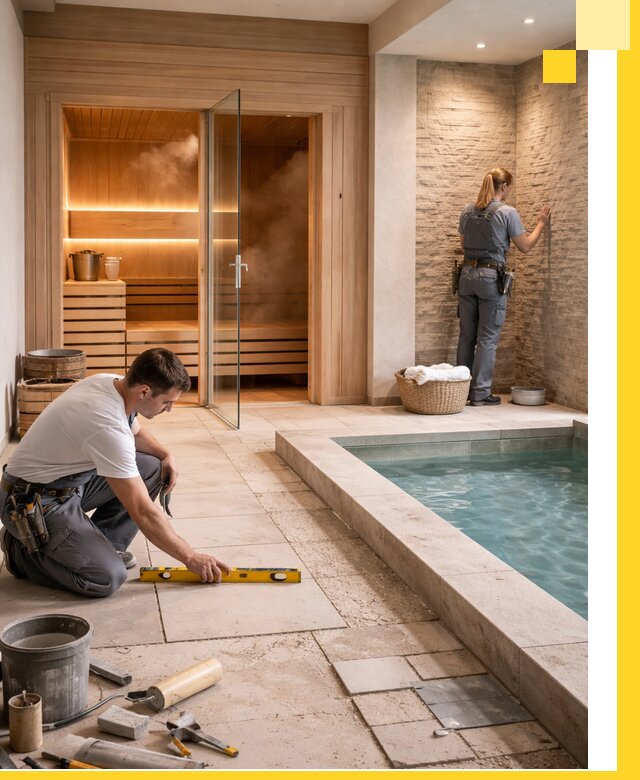 Комплексный дизайн и отделка интерьеров SPA под ключ в Шатуре